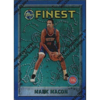 1995-96 Finest Refractors #83 Mark Macon