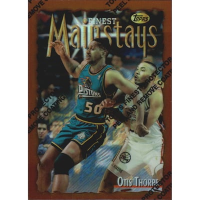 1996-97 Finest Refractors #219 Otis Thorpe B