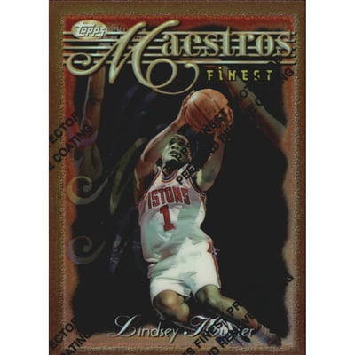 1996-97 Finest Refractors #64 Lindsey Hunter B