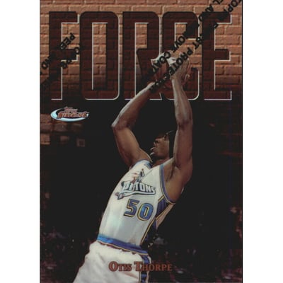 1997-98 Finest Refractors #85 Otis Thorpe B