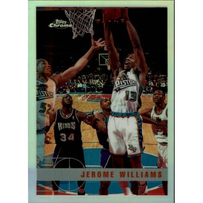 1997-98 Topps Chrome Refractors #211 Jerome Williams