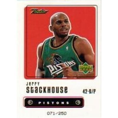 1999-00 Upper Deck Retro Gold #61 Jerry Stackhouse