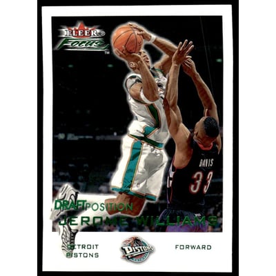 2000-01 Fleer Focus Draft Position #122 Jerome Williams/100