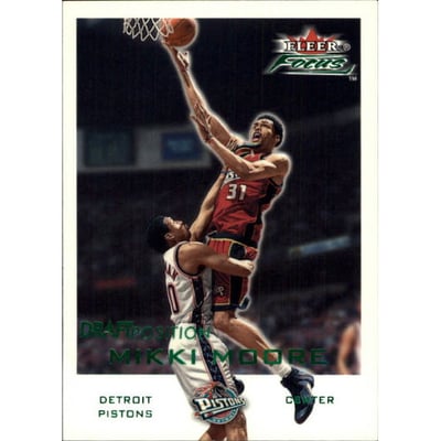 2000-01 Fleer Focus Draft Position #87 Mikki Moore/300