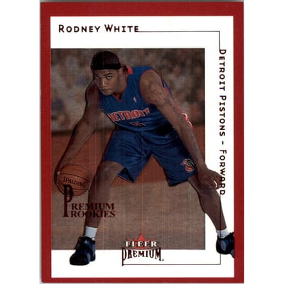 2001-02 Fleer Premium Star Rubies #181 Rodney White
