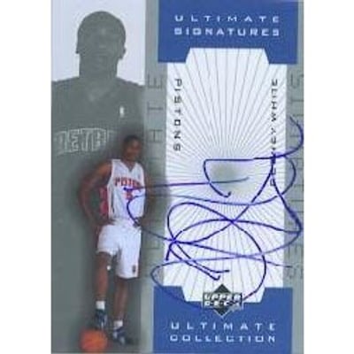 2001-02 Ultimate Collection Signatures #RWA Rodney White