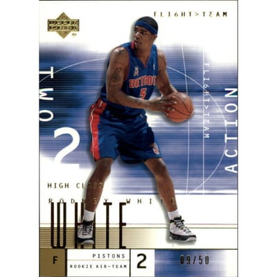 2001-02 Upper Deck Flight Team Gold #134 Rodney White