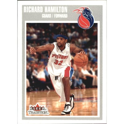 2002-03 Fleer Tradition Crystal #181 Richard Hamilton