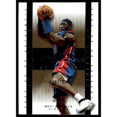 2002-03 SP Authentic Limited #122 Ben Wallace SPEC
