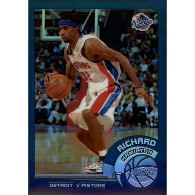 2002-03 Topps Chrome Refractors #125 Richard Hamilton