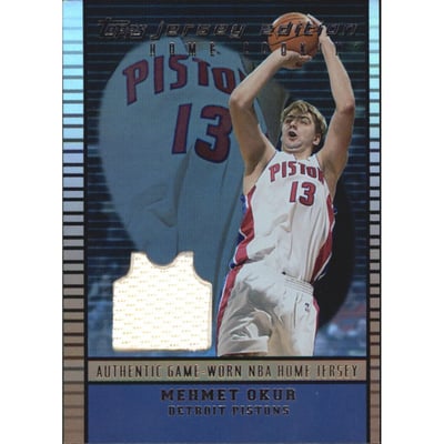 2002-03 Topps Jersey Edition Copper #JEMOK Mehmet Okur H