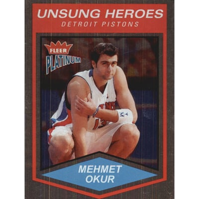 2003-04 Fleer Platinum Finish #148 Mehmet Okur UH