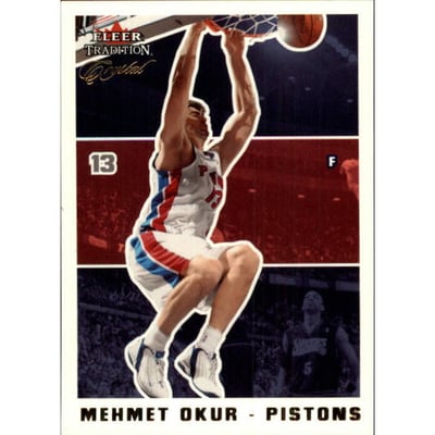 2003-04 Fleer Tradition Crystal #152 Mehmet Okur