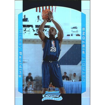 2004-05 Bowman Chrome Refractors #131 Rickey Paulding