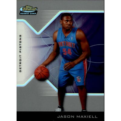 2004-05 Finest Refractors #216 Jason Maxiell