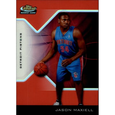 2004-05 Finest Refractors Red #216 Jason Maxiell