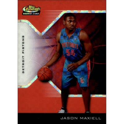 2004-05 Finest X-Fractors Red #216 Jason Maxiell