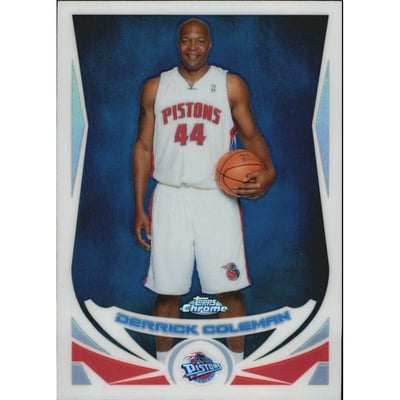 2004-05 Topps Chrome Refractors #129 Derrick Coleman