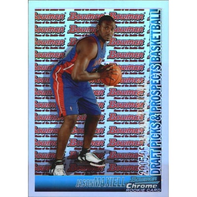 2005-06 Bowman Chrome Refractors #130 Jason Maxiell