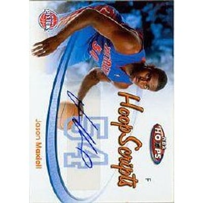 2005-06 Hoops HoopScripts #HSJM Jason Maxiell