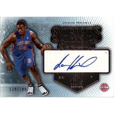 2005-06 SP Signature Edition Scripts for Success #JM Jason Maxiell
