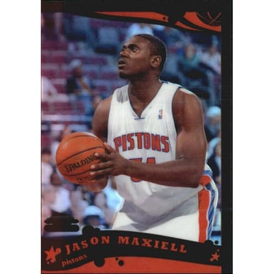 2005-06 Topps Chrome Refractors Black #191 Jason Maxiell