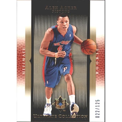 2005-06 Ultimate Collection Blue #141 Alex Acker