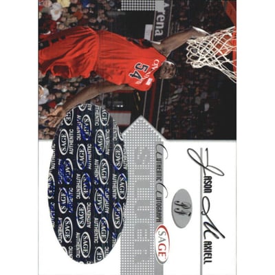 2005 SAGE Autographs Silver #A14 Jason Maxiell/200