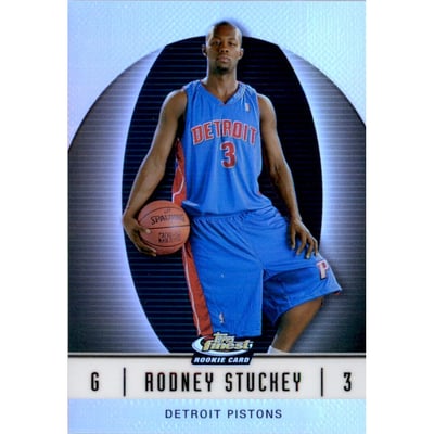 2006-07 Finest Refractors Silver #115 Rodney Stuckey