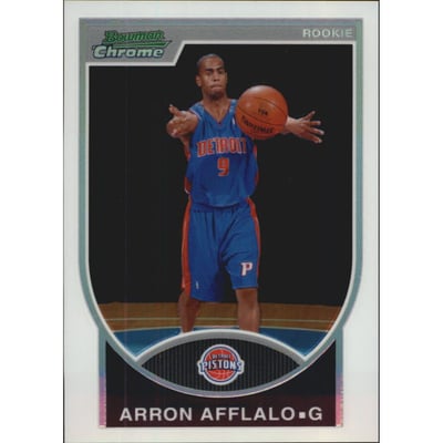 2007-08 Bowman Chrome Refractors #122 Arron Afflalo