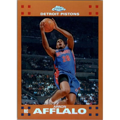 2007-08 Topps Chrome Refractors Orange #148 Arron Afflalo
