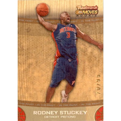 2007-08 Topps Trademark Moves Orange #72 Rodney Stuckey