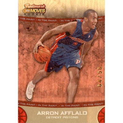 2007-08 Topps Trademark Moves Red #62 Arron Afflalo