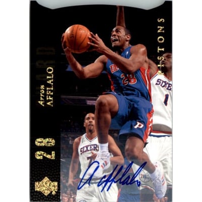 2008-09 Upper Deck Lineage SE Die Cut Autographs #183 Arron Afflalo