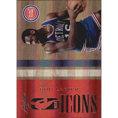2009-10 Absolute Memorabilia NBA Icons #13 Bob Lanier