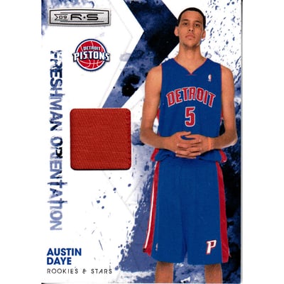 2009-10 Rookies and Stars Freshman Orientation Materials Prime #14 Austin Daye