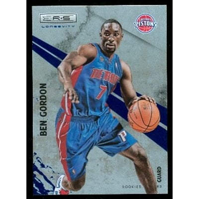 2010-11 Rookies and Stars Longevity Sapphire #24 Ben Gordon