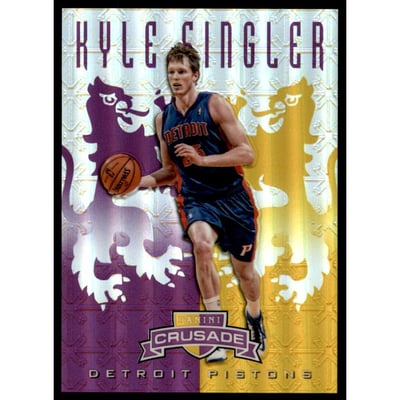 2012-13 Panini Crusade Insert Purple #15 Kyle Singler