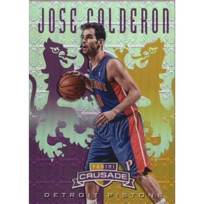 2012-13 Panini Crusade Insert Purple #208 Jose Calderon