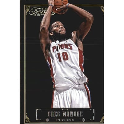 2012-13 Timeless Treasures Silver #132 Greg Monroe