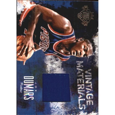 2013-14 Court Kings Vintage Materials #6 Joe Dumars/299