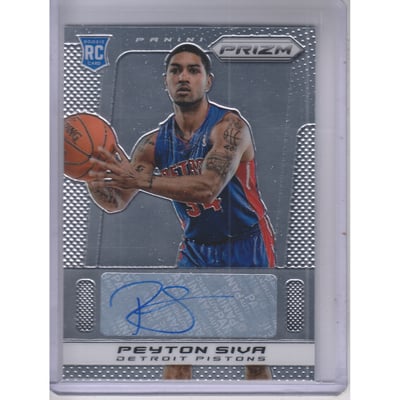 2013-14 Panini Prizm Autographs #16 Peyton Siva