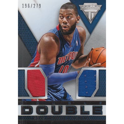 2013-14 Panini Titanium Double Double Jerseys #37 Greg Monroe/279