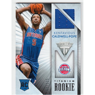 2013-14 Panini Titanium Rookie Jerseys #28 Kentavious Caldwell-Pope/325