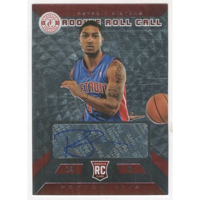 2013-14 Totally Certified Rookie Roll Call Autographs Red #7 Peyton Siva/99