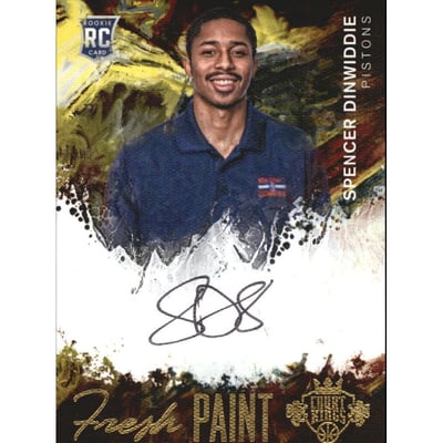 2014-15 Court Kings Fresh Paint Autographs #FPSN Shabazz Napier/260