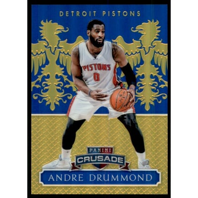 2014-15 Panini Excalibur Crusade Blue #45 Andre Drummond