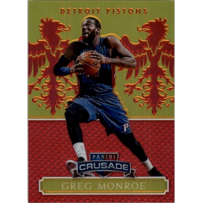 2014-15 Panini Excalibur Crusade Red #35 Greg Monroe