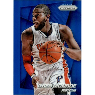 2014-15 Panini Prizm Prizms Blue #103 Greg Monroe