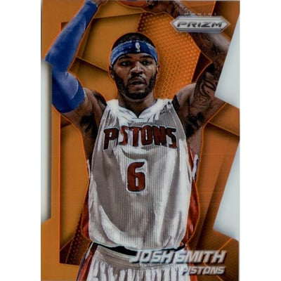 2014-15 Panini Prizm Prizms Orange Die Cut #26 Josh Smith